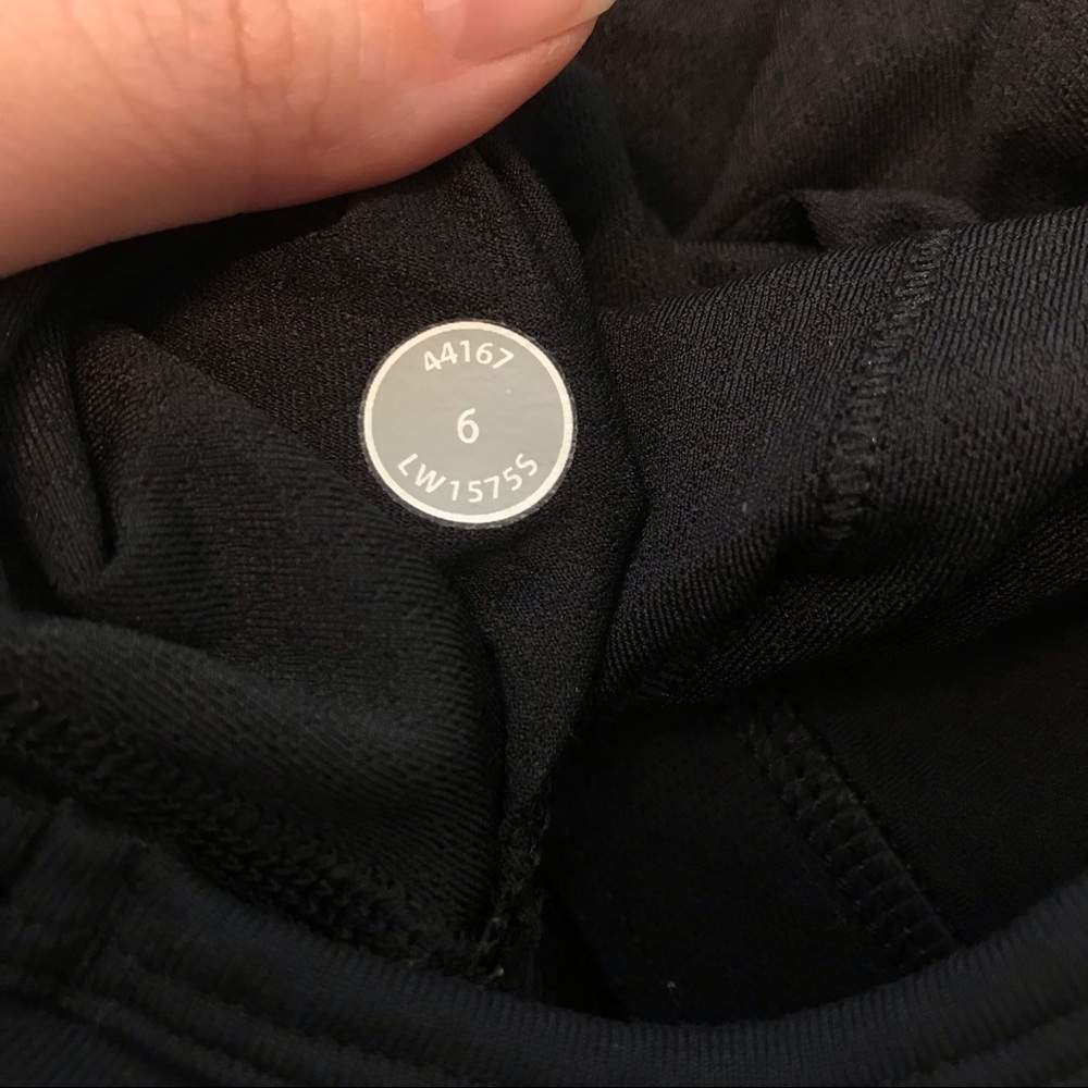 Lululemon No Limits Tank - Black- Size 6 - Picture 5 of 5